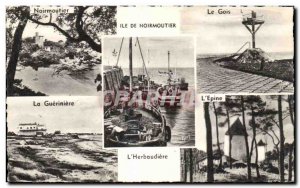 Old Postcard The Ile De Noirmoutier Herbaudiere gueriniere the Gois The thorn