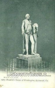 Houdons Statue Of Washington - Richmond, Virginia