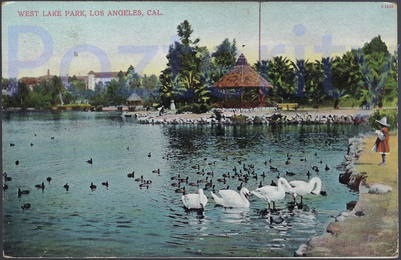 WEST LAKE PARK 190?   LOS ANGELES CALIFORNIA