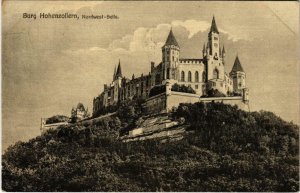 CPA Burg HOHENZOLLERN Nordwest-Seite GERMANY (862094)
