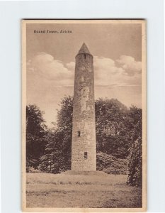 Postcard Round Tower Antrim Northern Ireland