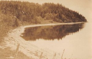 Castine Maine Waterfront Scenic View Real Photo Vintage Postcard AA50489