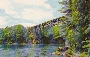 SFrench King Bridge Over Connecticut River Greenfield Massachusetts