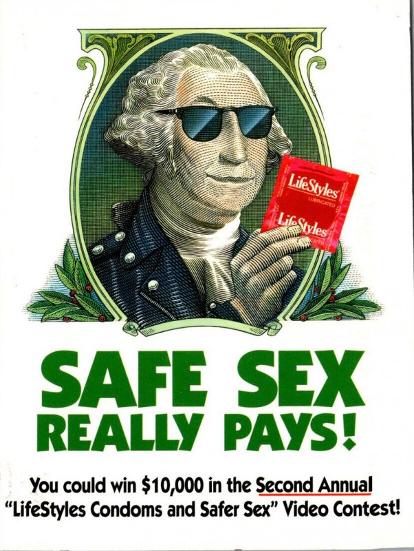 Advertising Life Styles Condoms Safe Sex Really Pays