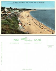 Devon - The Beach, Looking East to Otter Head, Budleigh Salterton