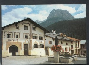 Switzerland Postcard - Scuol / Schuls - Dorfpartie Unterengadin   T7782