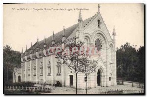 Old Postcard Royan Chapel of Our Lady of the Angels Pontaillac