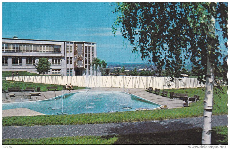 La cite universitaire , SHERBROOKE, Quebec , Canada , 50-60s