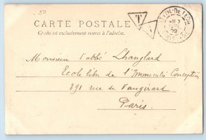Saint Pol De Leon Finistère Brittany France Postcard The Kreisker 1902