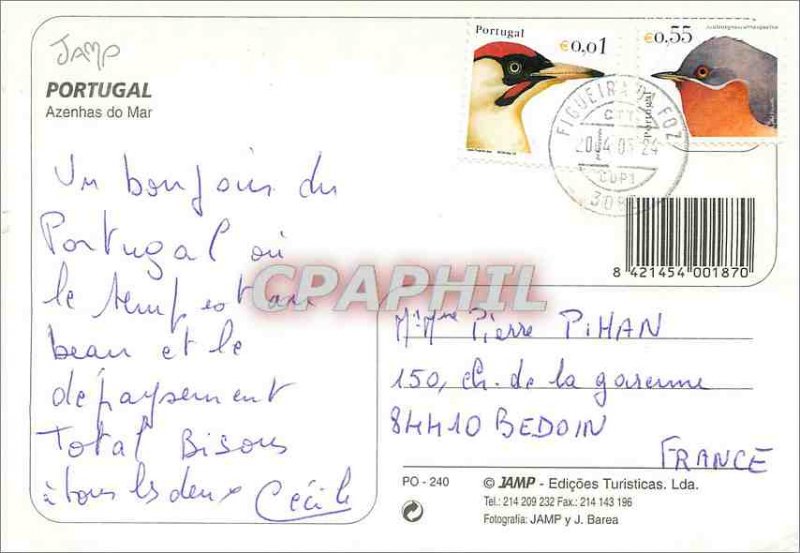 Modern Postcard Portugal Azenhas do Mar