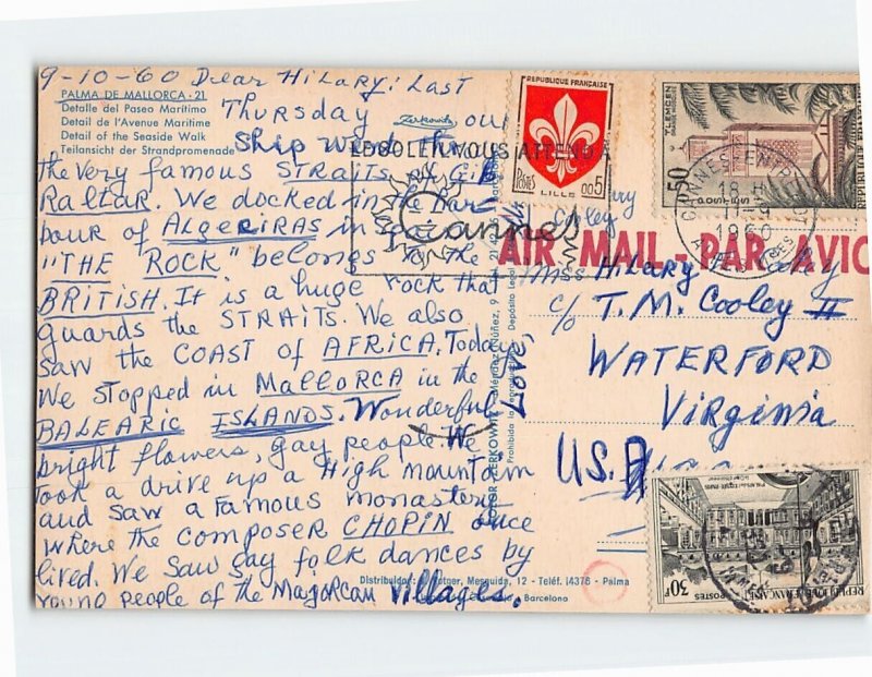 Postcard Scheldt 1944, Palma, Spain