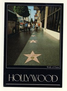 Hollywood/Los Angeles, California/CA Postcard, Walk Of Fame, Near Mint!