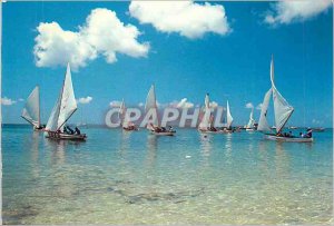 Modern Postcard Images of West Indies Regatta Boat Fishing Boat