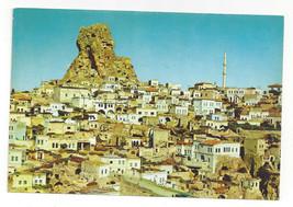 Turkey Ortahisar Village Giant Fairy Chimney Rock Formation Vtg Postcard 4X6