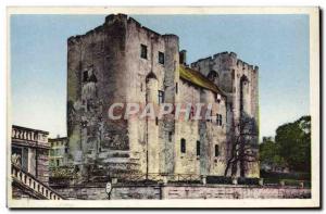 Old Postcard Niort Le Donjon
