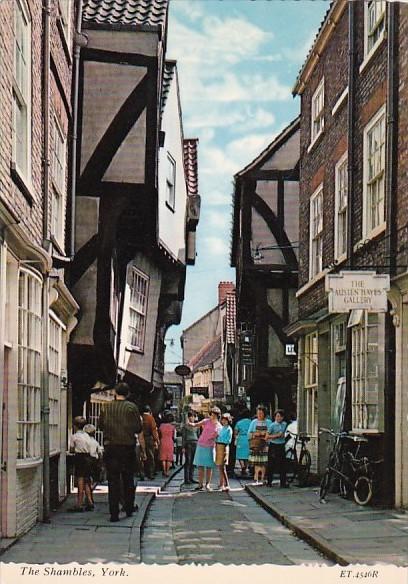 England York The Shambles Street Scene