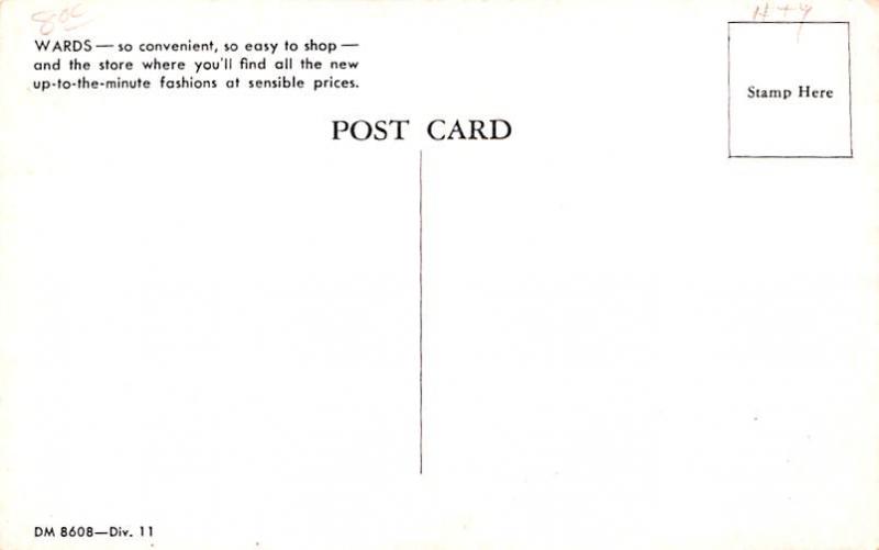 Montgomery Wards Advertising Unused 