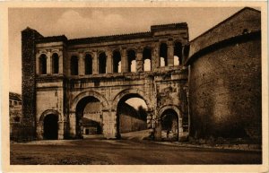 CPA AUTUN - Antique - Porte St-ANDRÉ - Edifice romain (354430)