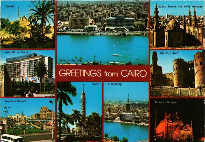CPM EGYPTE Greetings from Cairo (343766)