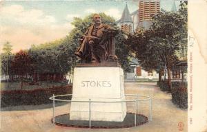 Ocean Grove New Jersey~Stokes Monument in Front of Auditorium~c1905 Postcard