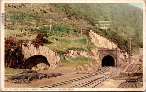 Massachusetts North Adams Hoosac Tunnel East Portal 1913 Detroit Publishing