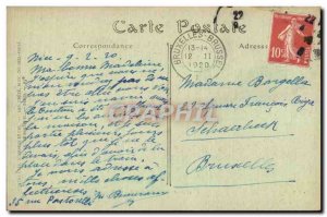 Old Postcard Peasant of the cote d & # 39azur Donkey