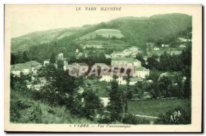 Old Postcard The Tarn et Garonne Vabre Vur Panoramic