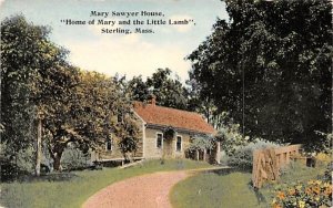 Mary Sawyer House in Sterling, MA Home of Mary & the Little Lamb.