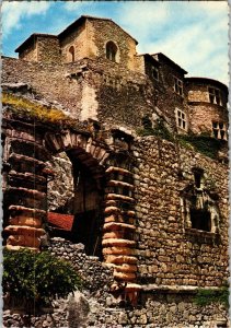 Le Chateau de Rohan-Soubise 1960s Postcard Tournon-Sur-Rhone France