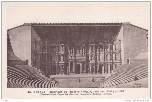 Interieur Du Theatre Antique, ORANGE (Vaucluse), France, 1900-1910s