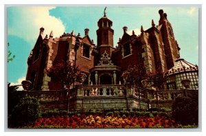 Vintage 1970's Postcard Walt Disney World Haunted Mansion Orlando Florida