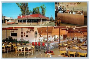 Scottsdale Arizona AZ Postcard Gene's Broiler Buffet Sun Sational Petley c1960