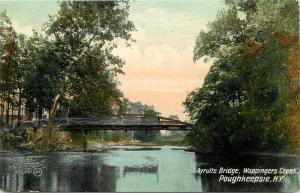 1907-1915 Postcard; Ayrults Bridge Wappingers Creek, Poughkeepsie NY Dutchess Co