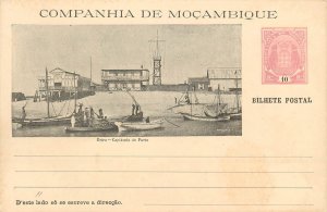 Postcard Companhia De Mocambique Beira Capitania Do Porto Portuguese East Africa
