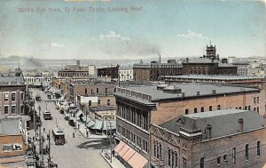 Birds Eye View Looking East - El Paso, Texas TX  