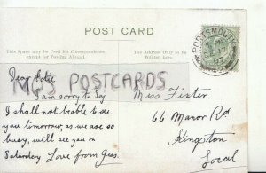 Genealogy Postcard - Fixter - 66 Manor Rd, Kingston, Portsmouth, Hants Ref. R170