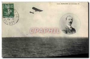 Old Postcard Jet Aviation Kuhling Louis monoplane on B