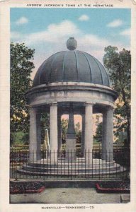 Tennessee Nashville Andrew Jacksons Tomb At the Hermitage