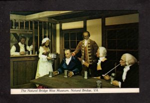 VA Natural Bridge Wax Museum Shenandoah Valley History Virginia Postcard