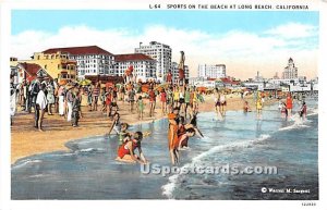 Sports on the Beach - Long Beach, CA