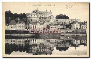 Postcard Old Amboise Chateau