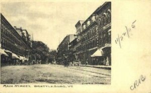 Main Street - Brattleboro, Vermont VT  