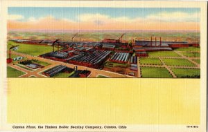 Timken Roller Bearing Company Blank Advertising Canton OH Vintage Postcard F30