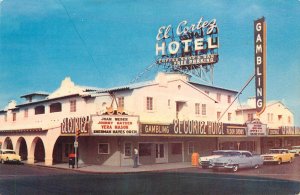 1950's Postcard El Cortez Hotel Casino Theater Las Vegas NV Sherman Hayes Orch