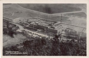 BERLIN GERMANY~ZENTRALFLUGHAFEN BERLIN FLIEGERAUFNAHME-AIRPORT~PHOTO POSTCARD