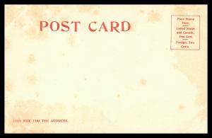 Pond View, Deering Park Portland ME Vintage PreLinen Undivided Back Postcard G22