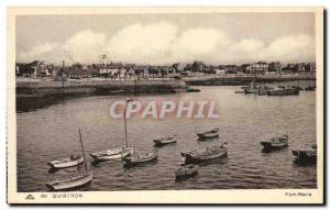 Postcard Old Port Maria Quiberon