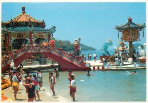 Repulse Bay beautiful scenery postcard Hong Kong China