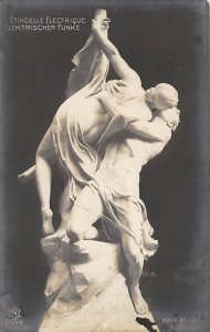 Etincelle Electrique Statues / Monuments Unused real photo