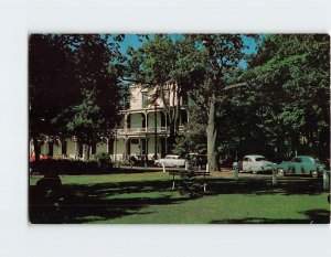 Postcard Lakeside Hotel, As seen from park in Lakeside, Ohio